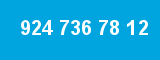 924 736 78 12 924 736 78 12